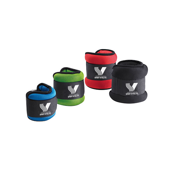 Paire de bracelets lestés lycra