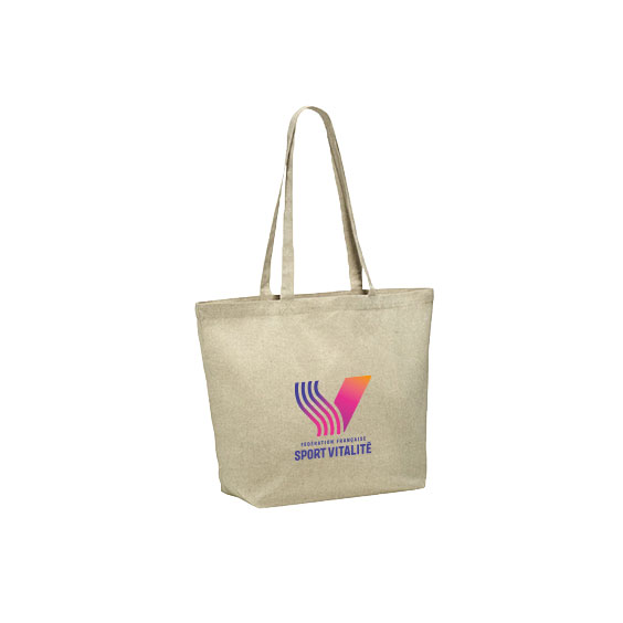 Sac shopping 100% recyclé FF sport vitalité