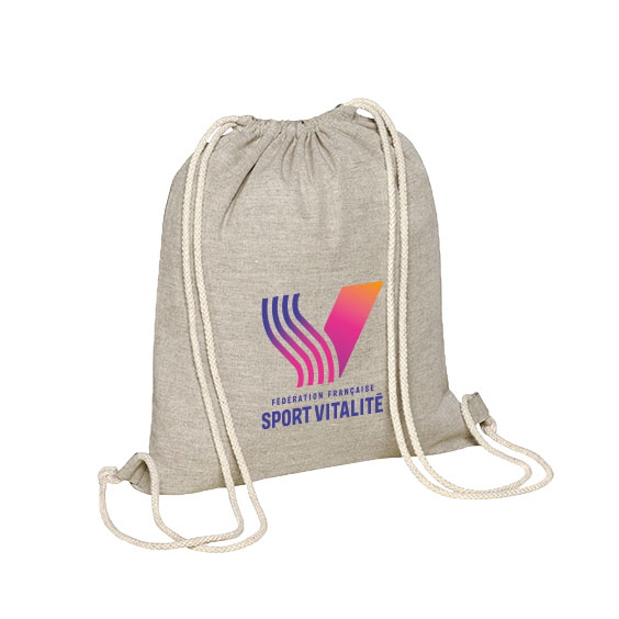 Sac à dos 100% recyclé FF sport vitalité