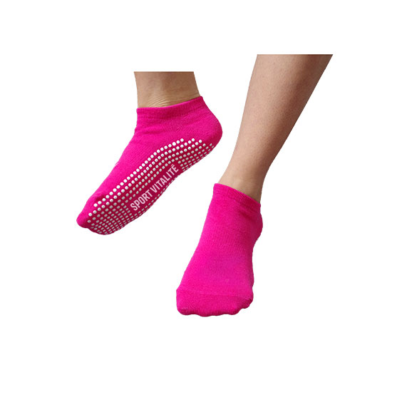 Paire de chaussettes courtes antidérapantes FF. Sport Vitalité*