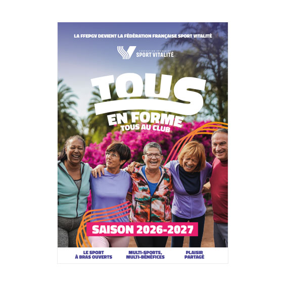 Lot de 5 affiches A4 FF. Sport Vitalité