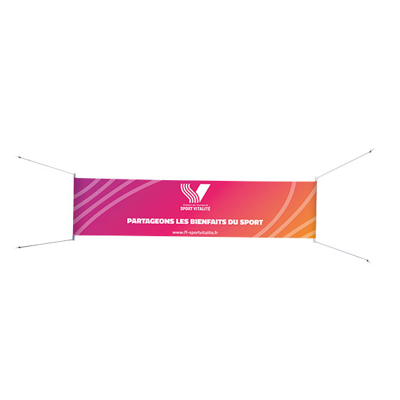 Banderole FF. Sport Vitalité