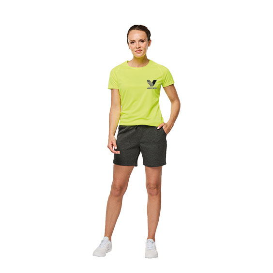 Tee-shirt sport écoresponsable - Coupe cintrée femme - 100% recyclé