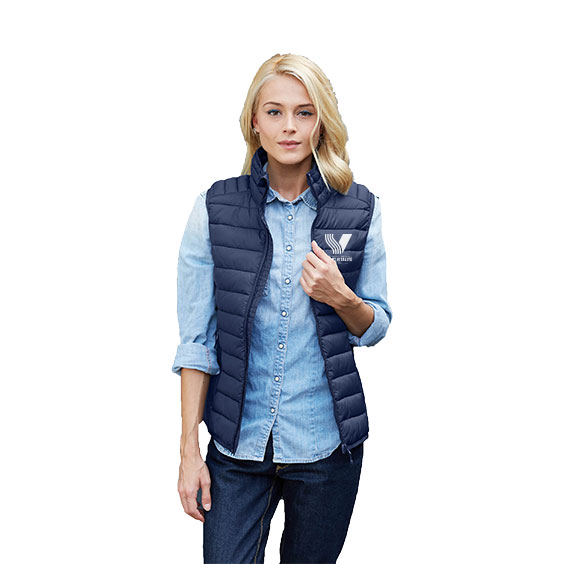 Doudoune sans manche FF. Sport Vitalité Coupe cintrée femme