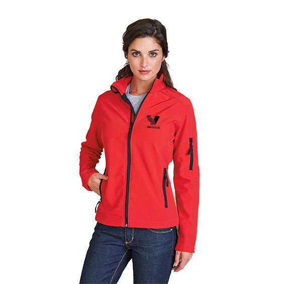 Blouson softshell FF. Sport Vitalité manches longues Coupe cintrée femme