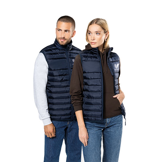 Bodywarmer doudoune FF. Sport Vitalité Coupe cintrée femme