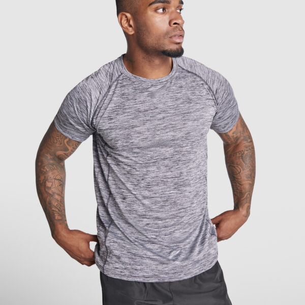 Tee-shirt sport chiné léger – FFEPGV , Coupe droite mixte