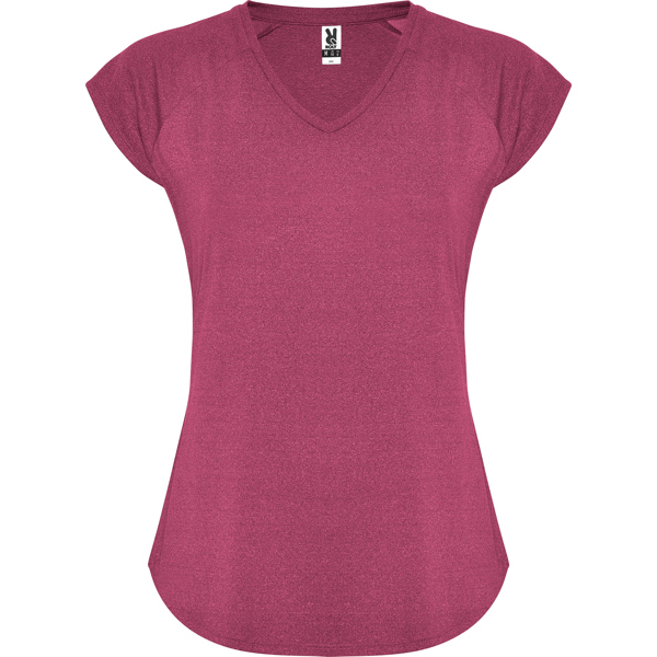 Tee-shirt sport tendance femme – FFEPGV, manches courtes raglan et coupe basse arrondie