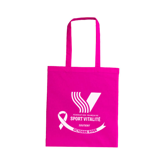 Tote bag FF Sport Vitalité Octobre Rose